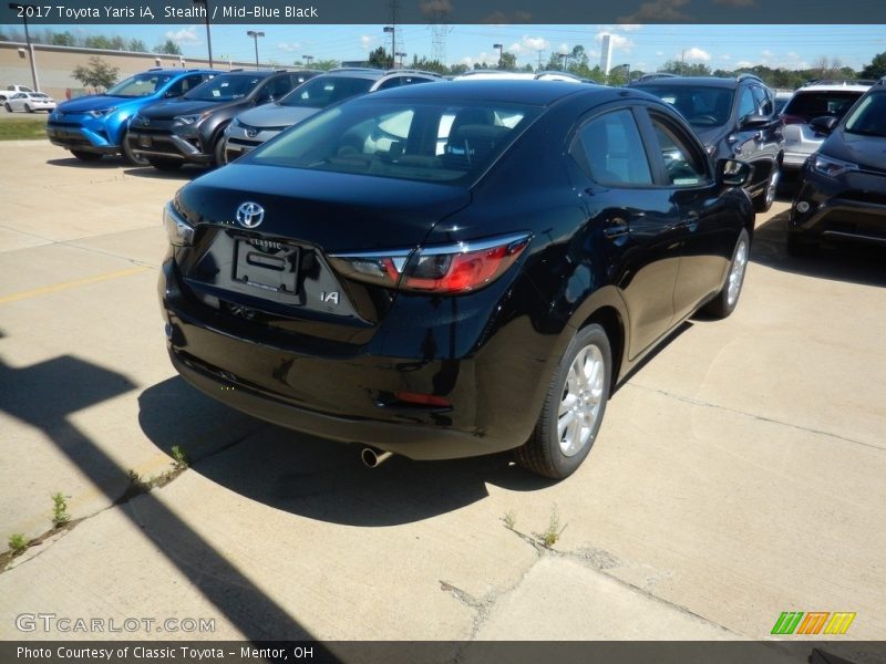 Stealth / Mid-Blue Black 2017 Toyota Yaris iA