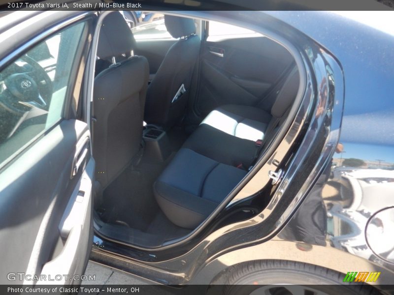 Stealth / Mid-Blue Black 2017 Toyota Yaris iA