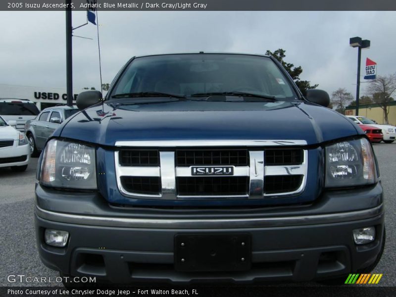 Adriatic Blue Metallic / Dark Gray/Light Gray 2005 Isuzu Ascender S