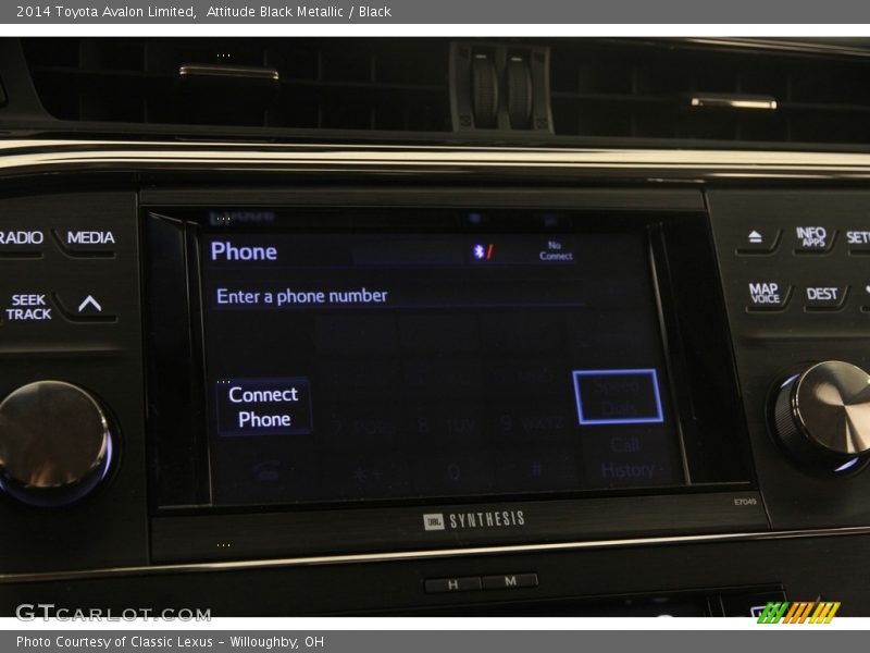 Attitude Black Metallic / Black 2014 Toyota Avalon Limited