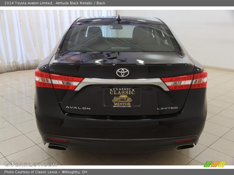 Attitude Black Metallic / Black 2014 Toyota Avalon Limited