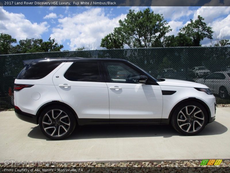  2017 Discovery HSE Luxury Fuji White