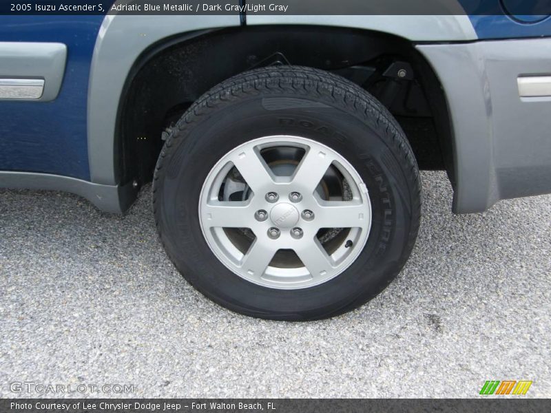 Adriatic Blue Metallic / Dark Gray/Light Gray 2005 Isuzu Ascender S
