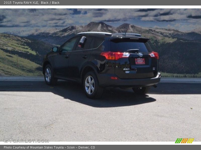 Black / Black 2015 Toyota RAV4 XLE