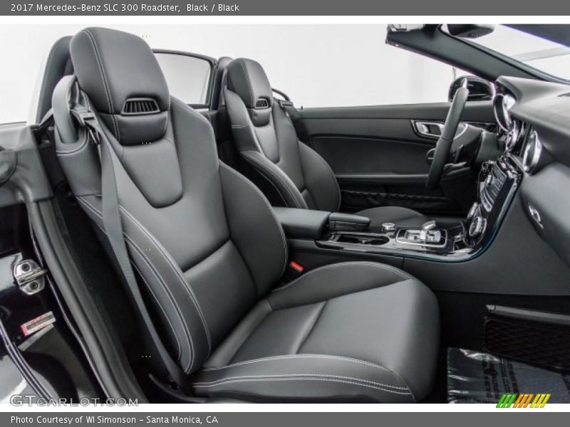Black / Black 2017 Mercedes-Benz SLC 300 Roadster