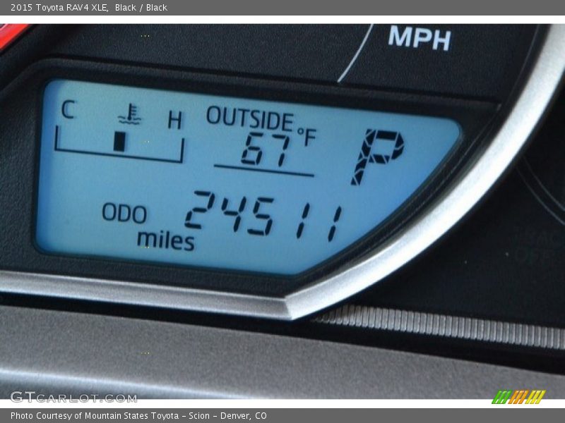Black / Black 2015 Toyota RAV4 XLE