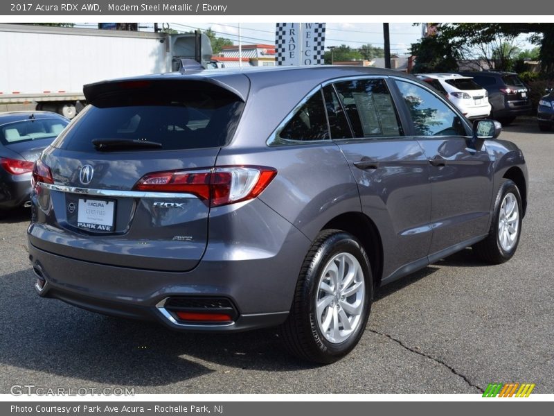 Modern Steel Metallic / Ebony 2017 Acura RDX AWD