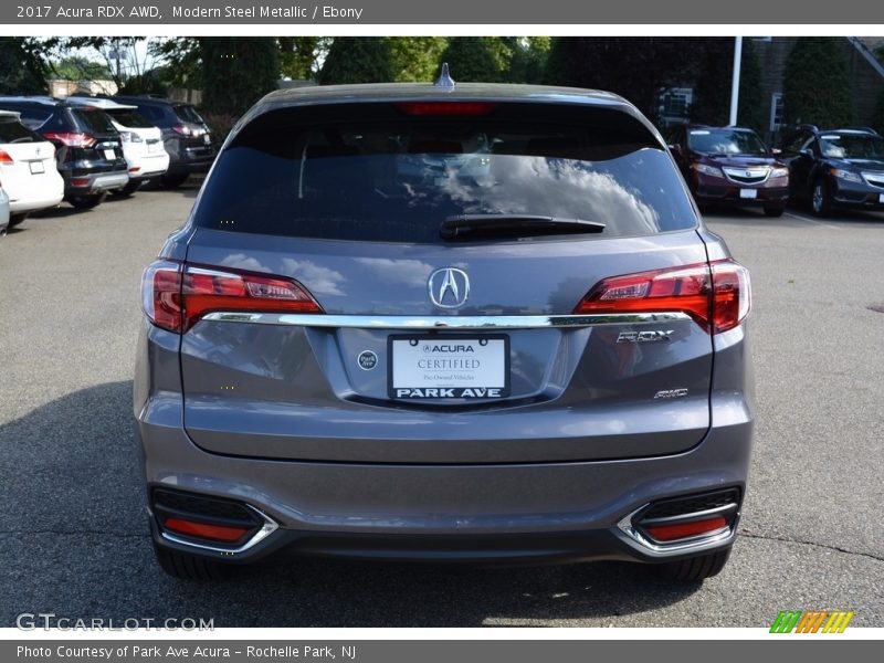 Modern Steel Metallic / Ebony 2017 Acura RDX AWD