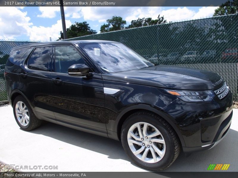 Santorini Black / Ebony/Ebony 2017 Land Rover Discovery HSE
