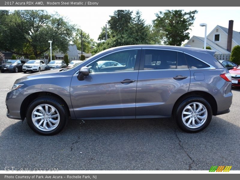 Modern Steel Metallic / Ebony 2017 Acura RDX AWD