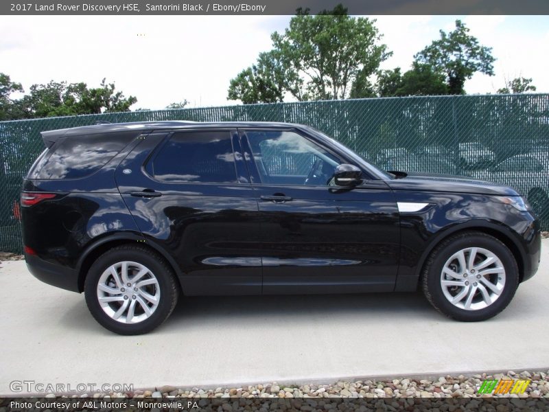 Santorini Black / Ebony/Ebony 2017 Land Rover Discovery HSE