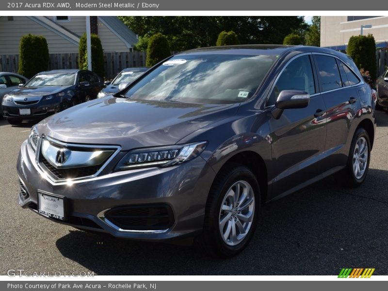 Modern Steel Metallic / Ebony 2017 Acura RDX AWD