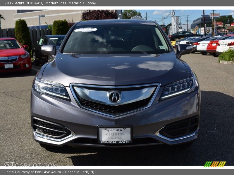 Modern Steel Metallic / Ebony 2017 Acura RDX AWD