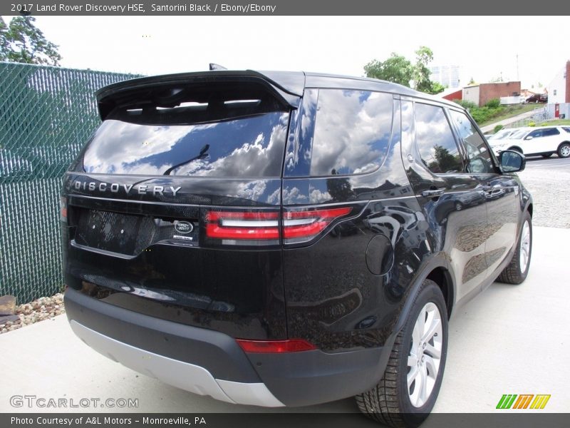 Santorini Black / Ebony/Ebony 2017 Land Rover Discovery HSE