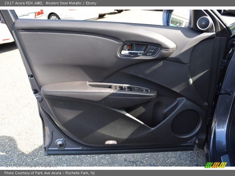 Modern Steel Metallic / Ebony 2017 Acura RDX AWD