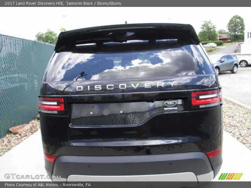 Santorini Black / Ebony/Ebony 2017 Land Rover Discovery HSE