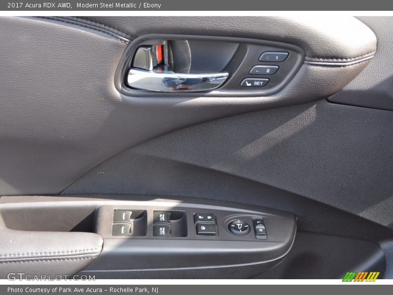 Modern Steel Metallic / Ebony 2017 Acura RDX AWD