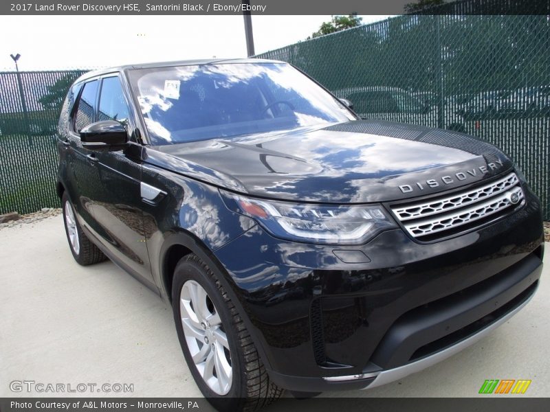 Santorini Black / Ebony/Ebony 2017 Land Rover Discovery HSE