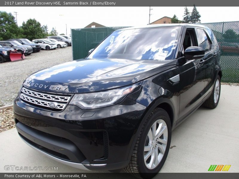 Santorini Black / Ebony/Ebony 2017 Land Rover Discovery HSE