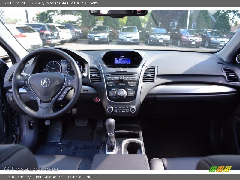 Modern Steel Metallic / Ebony 2017 Acura RDX AWD