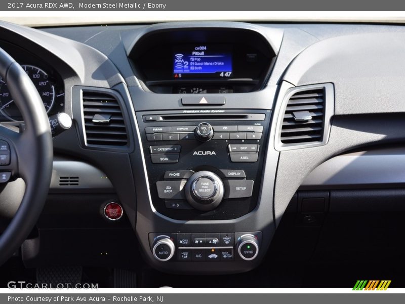Modern Steel Metallic / Ebony 2017 Acura RDX AWD