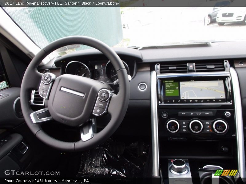 Santorini Black / Ebony/Ebony 2017 Land Rover Discovery HSE
