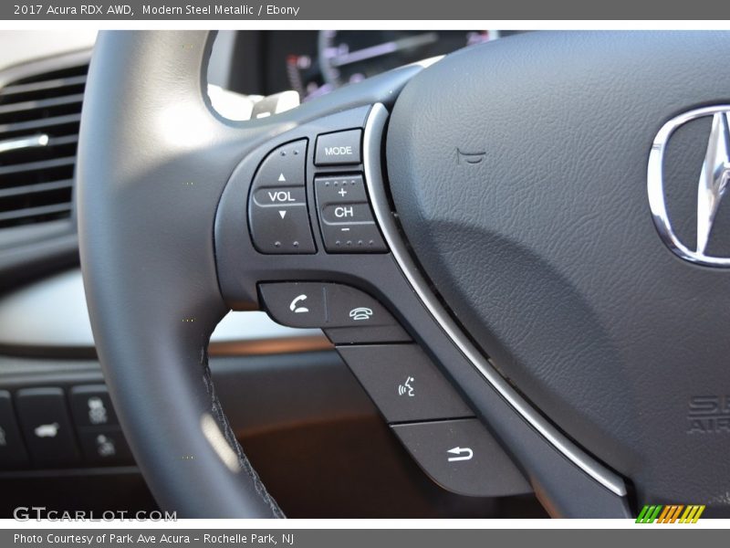 Modern Steel Metallic / Ebony 2017 Acura RDX AWD