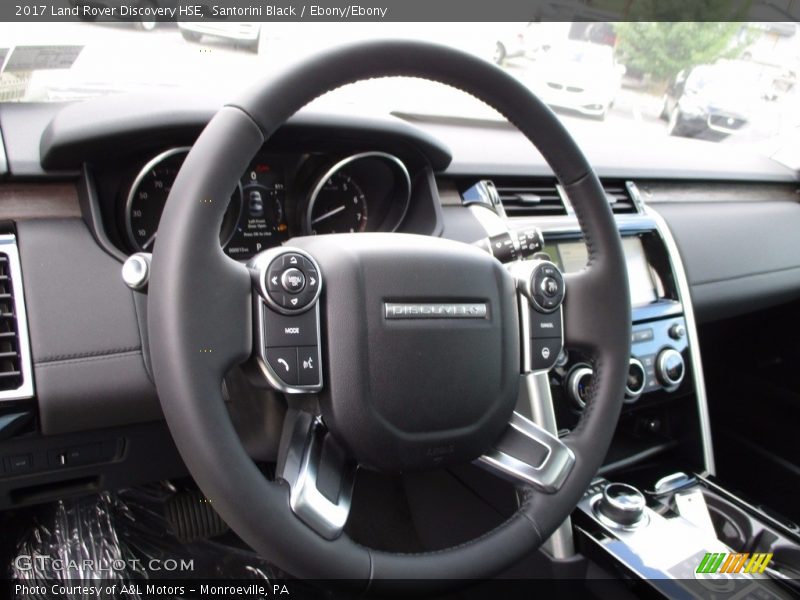 Santorini Black / Ebony/Ebony 2017 Land Rover Discovery HSE