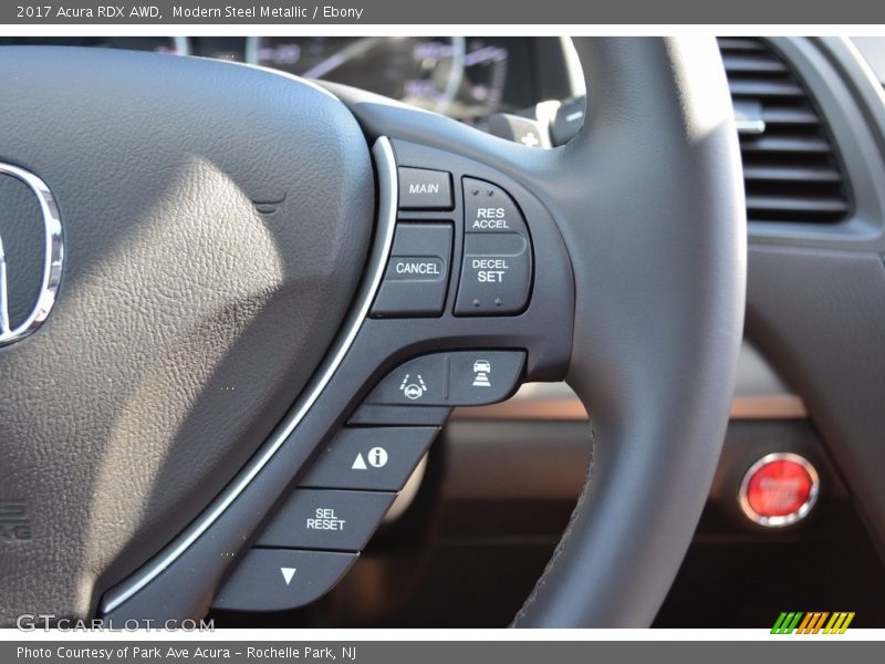 Modern Steel Metallic / Ebony 2017 Acura RDX AWD