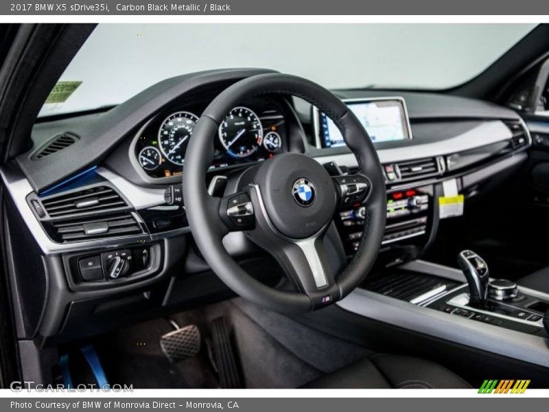 Carbon Black Metallic / Black 2017 BMW X5 sDrive35i
