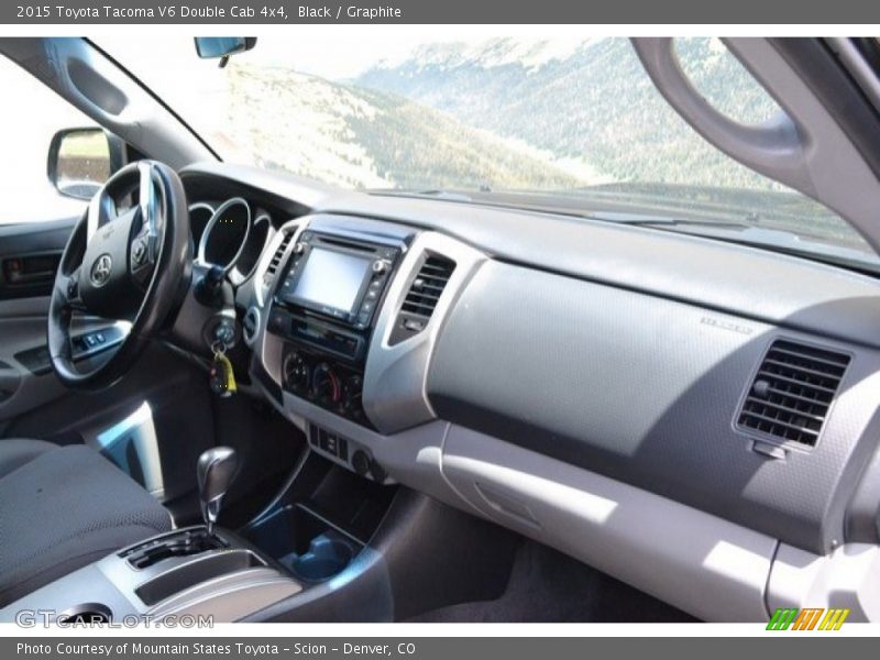Black / Graphite 2015 Toyota Tacoma V6 Double Cab 4x4