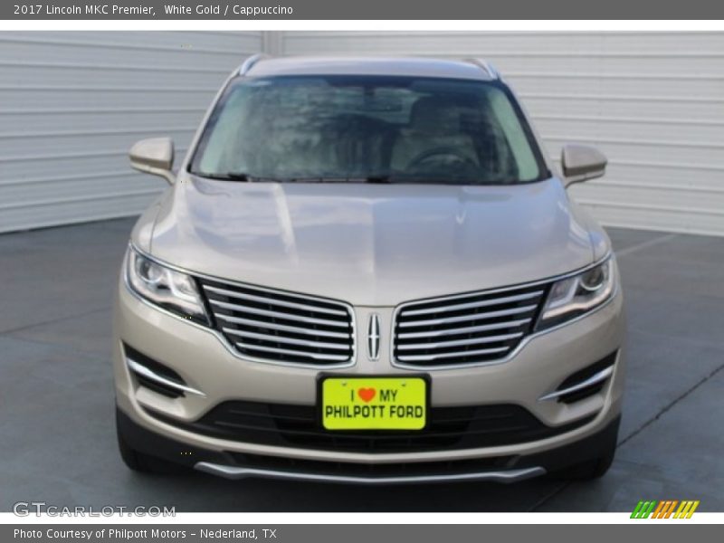 White Gold / Cappuccino 2017 Lincoln MKC Premier