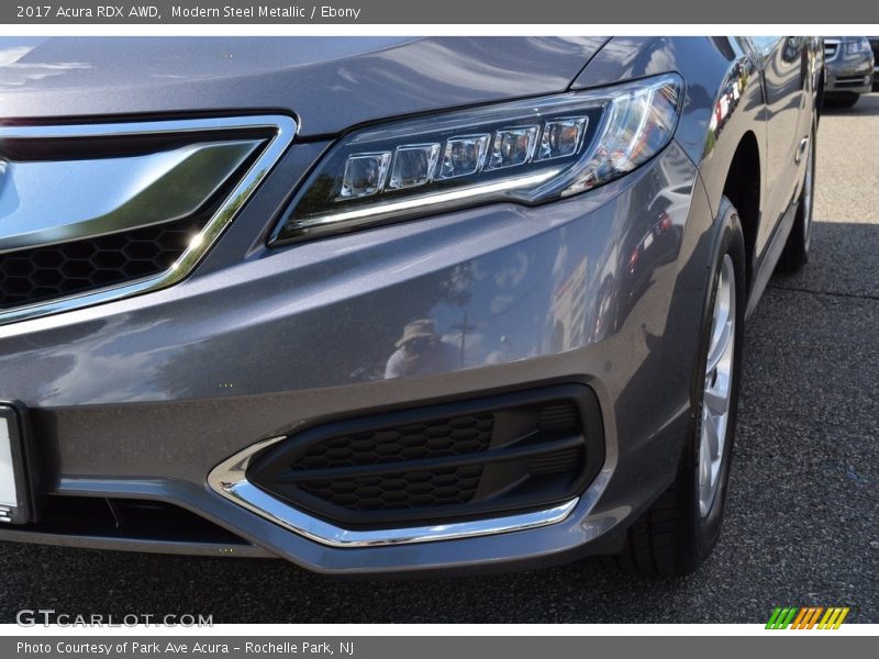 Modern Steel Metallic / Ebony 2017 Acura RDX AWD