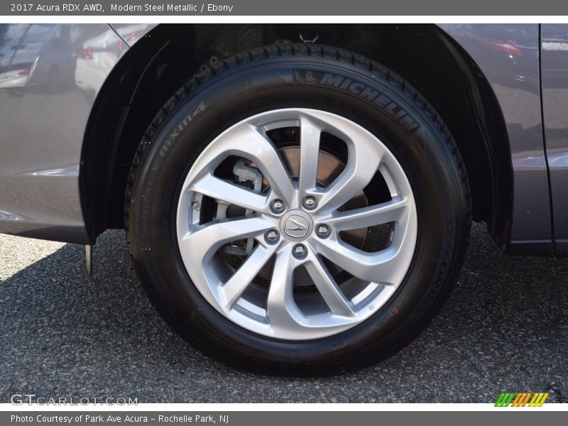 Modern Steel Metallic / Ebony 2017 Acura RDX AWD