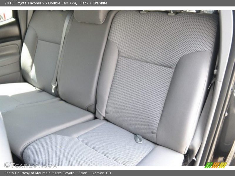 Black / Graphite 2015 Toyota Tacoma V6 Double Cab 4x4