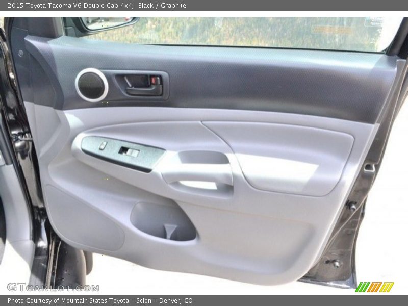 Black / Graphite 2015 Toyota Tacoma V6 Double Cab 4x4