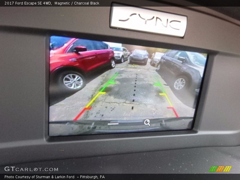 Magnetic / Charcoal Black 2017 Ford Escape SE 4WD