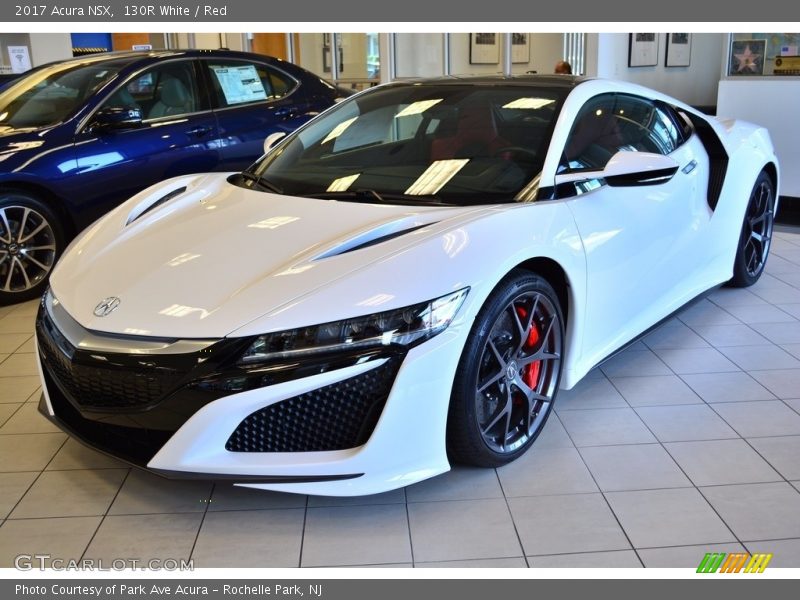 Front 3/4 View of 2017 NSX 