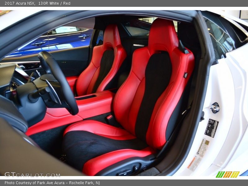 Front Seat of 2017 NSX 