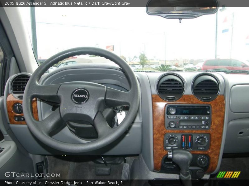 Adriatic Blue Metallic / Dark Gray/Light Gray 2005 Isuzu Ascender S