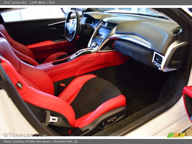 Front Seat of 2017 NSX 