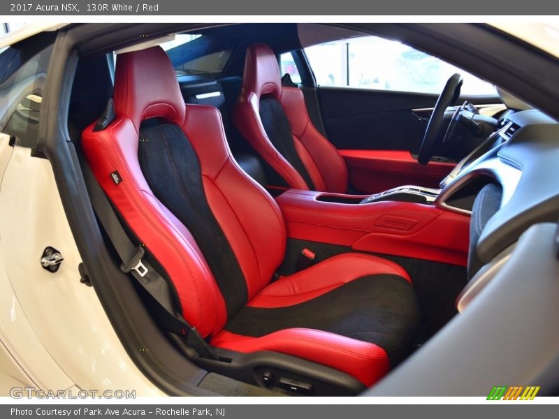 Front Seat of 2017 NSX 