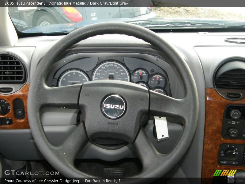 Adriatic Blue Metallic / Dark Gray/Light Gray 2005 Isuzu Ascender S