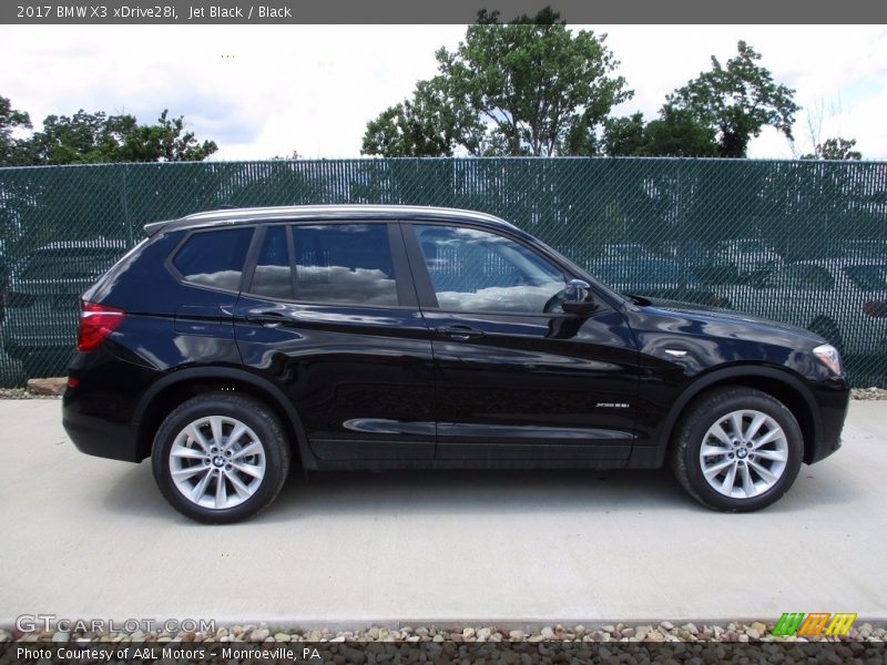 Jet Black / Black 2017 BMW X3 xDrive28i