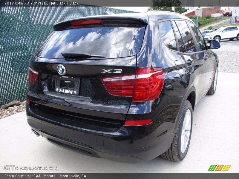 Jet Black / Black 2017 BMW X3 xDrive28i