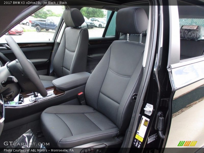 Jet Black / Black 2017 BMW X3 xDrive28i