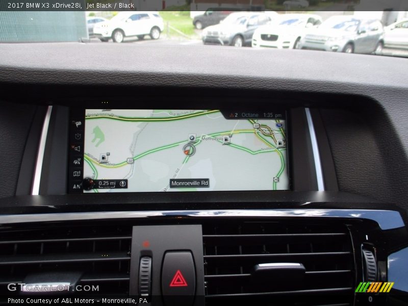 Jet Black / Black 2017 BMW X3 xDrive28i