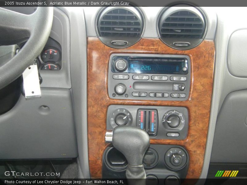 Adriatic Blue Metallic / Dark Gray/Light Gray 2005 Isuzu Ascender S