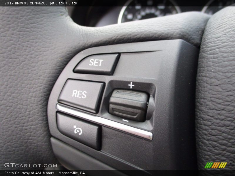 Jet Black / Black 2017 BMW X3 xDrive28i