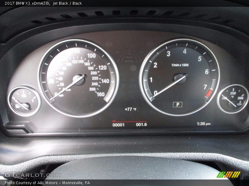 Jet Black / Black 2017 BMW X3 xDrive28i